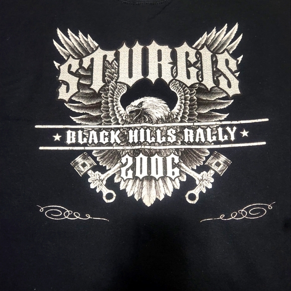 Sturgis 2006 Black Hills Rally Vintage T-Shirt - Picture 2 of 5